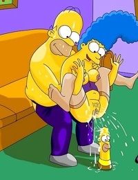 Simpsons enhance their sex life with bdsm - part 120